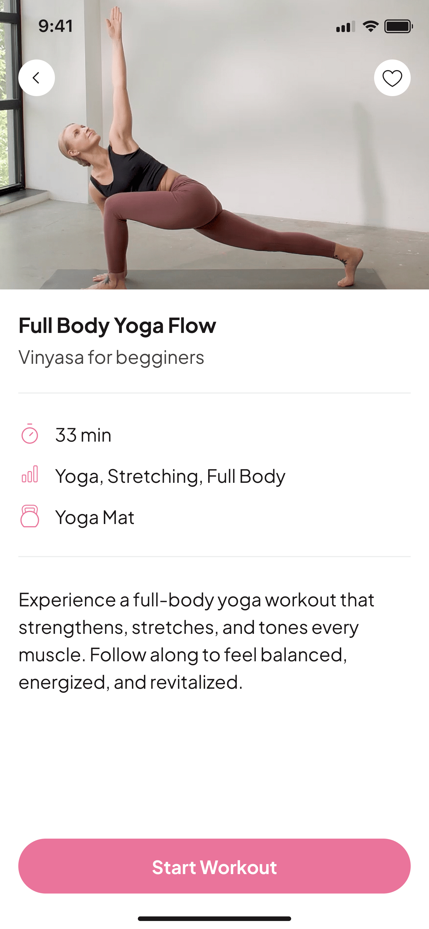 full body yoga flow workout