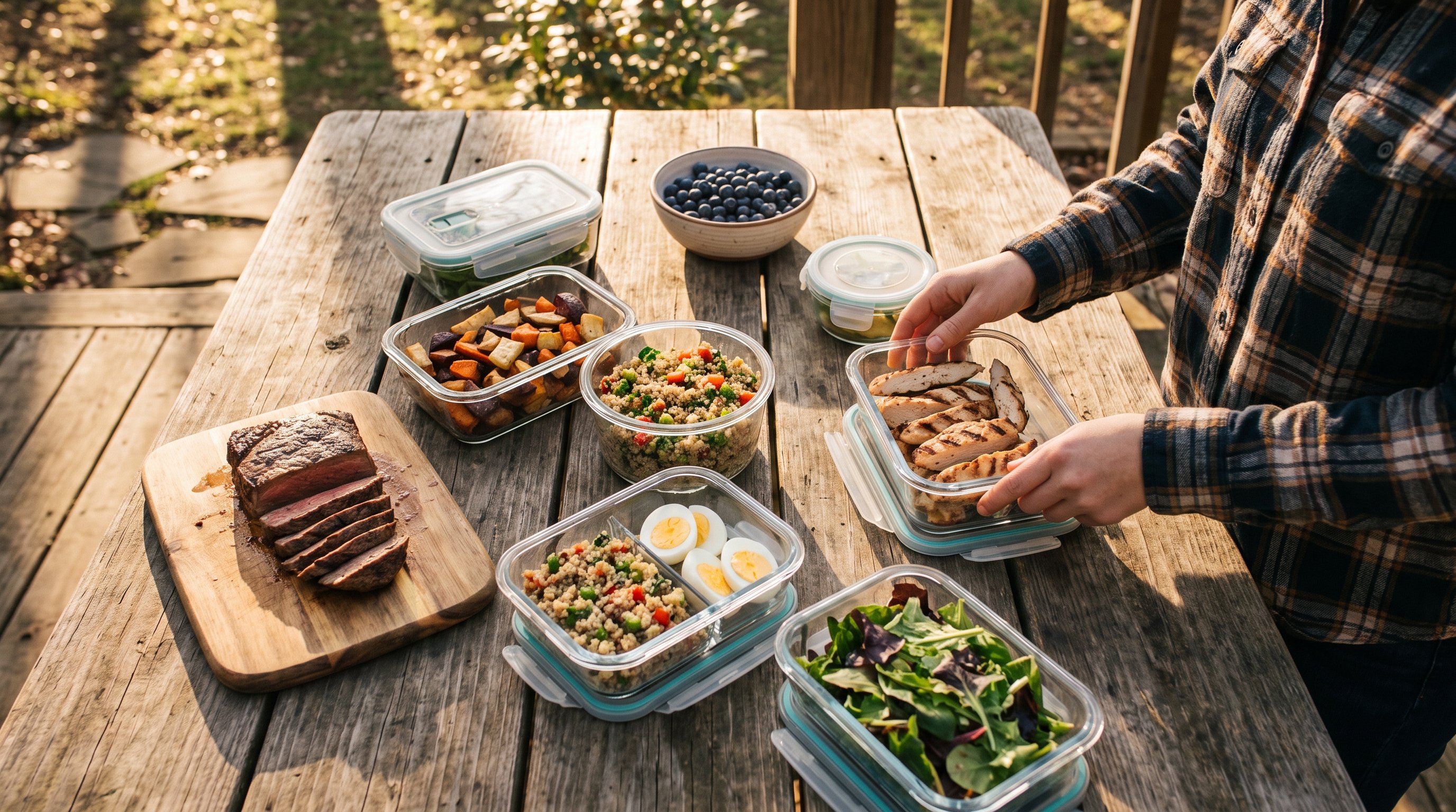weekly meal prep containers