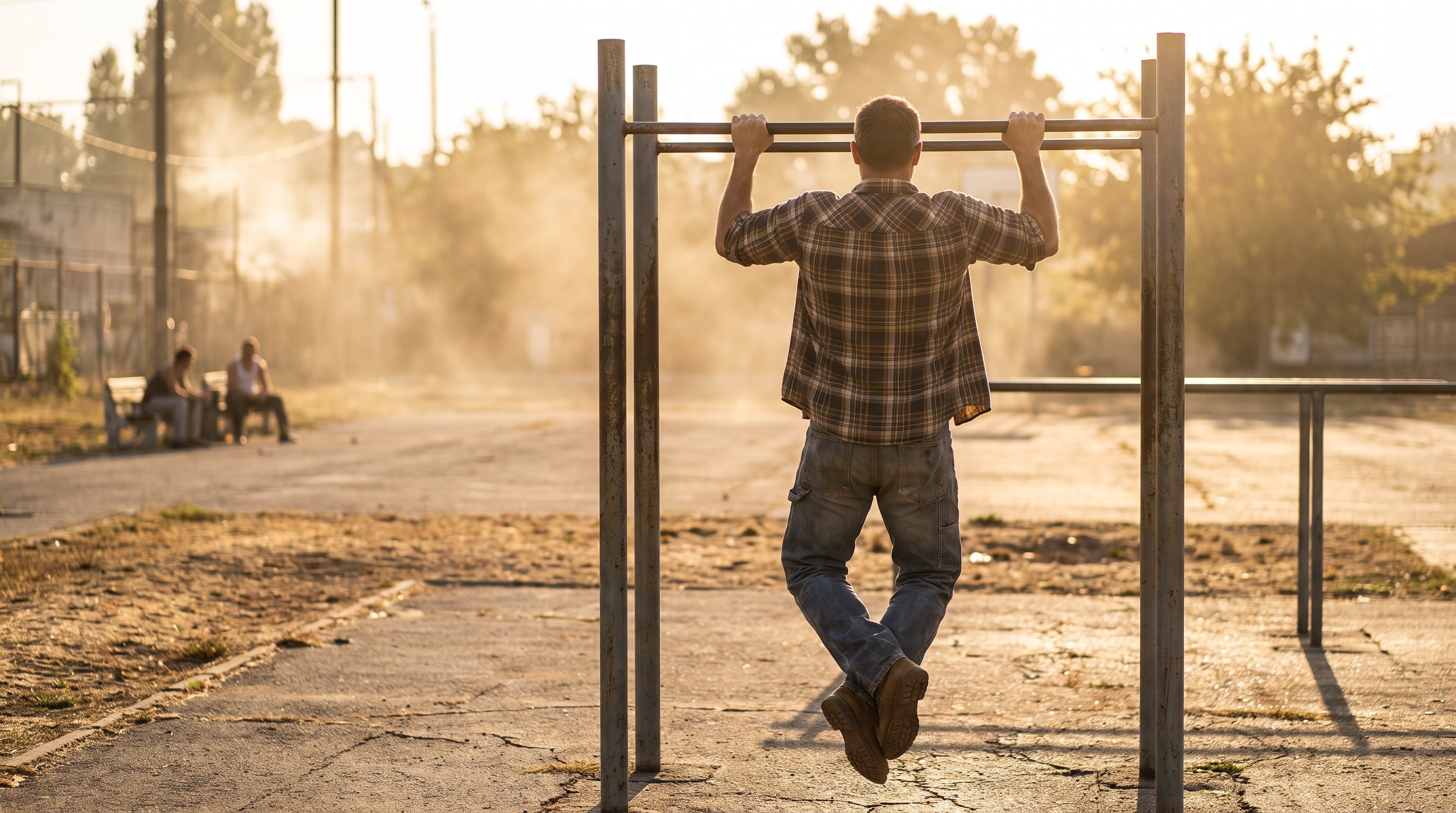 outdoor pull up bars