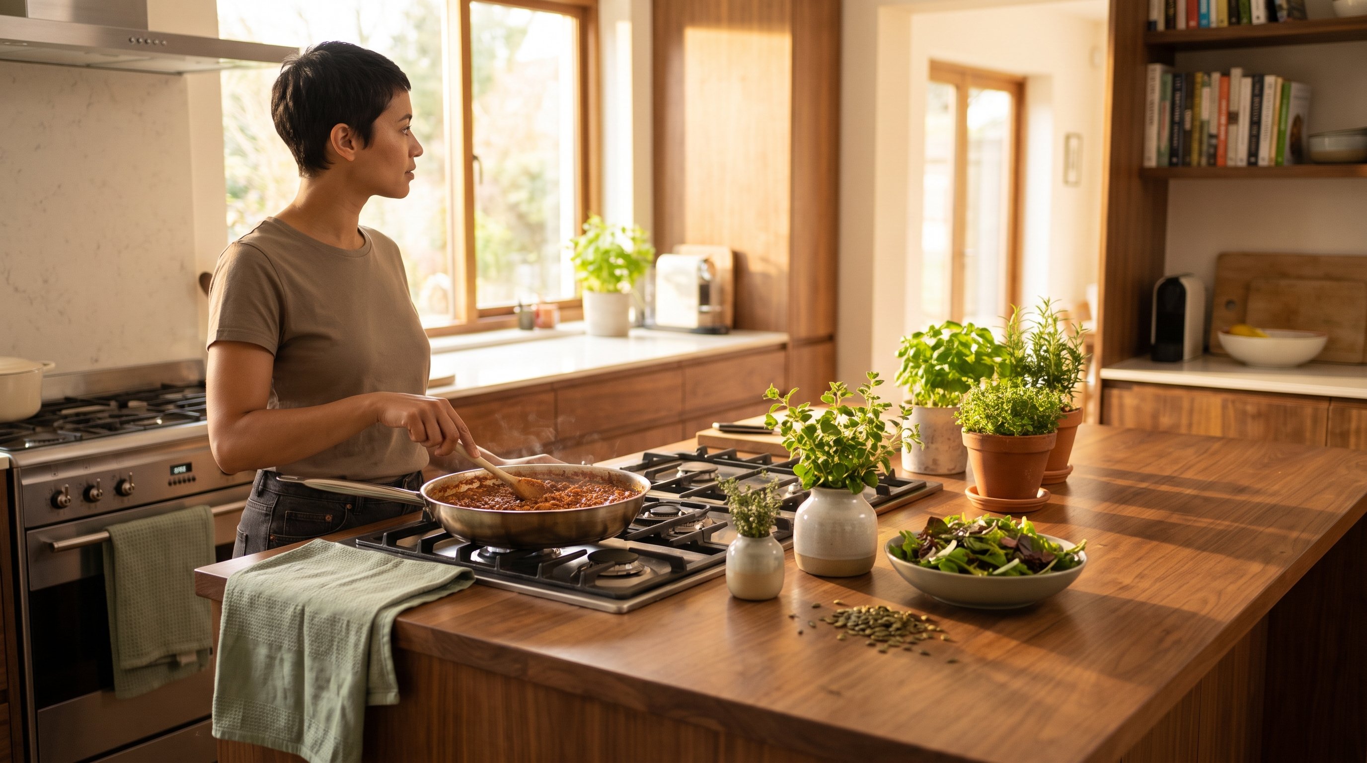 bowl of pumpkin seeds and leafy greens on a wooden table bowl of pumpkin seeds and leafy greens on a wooden table