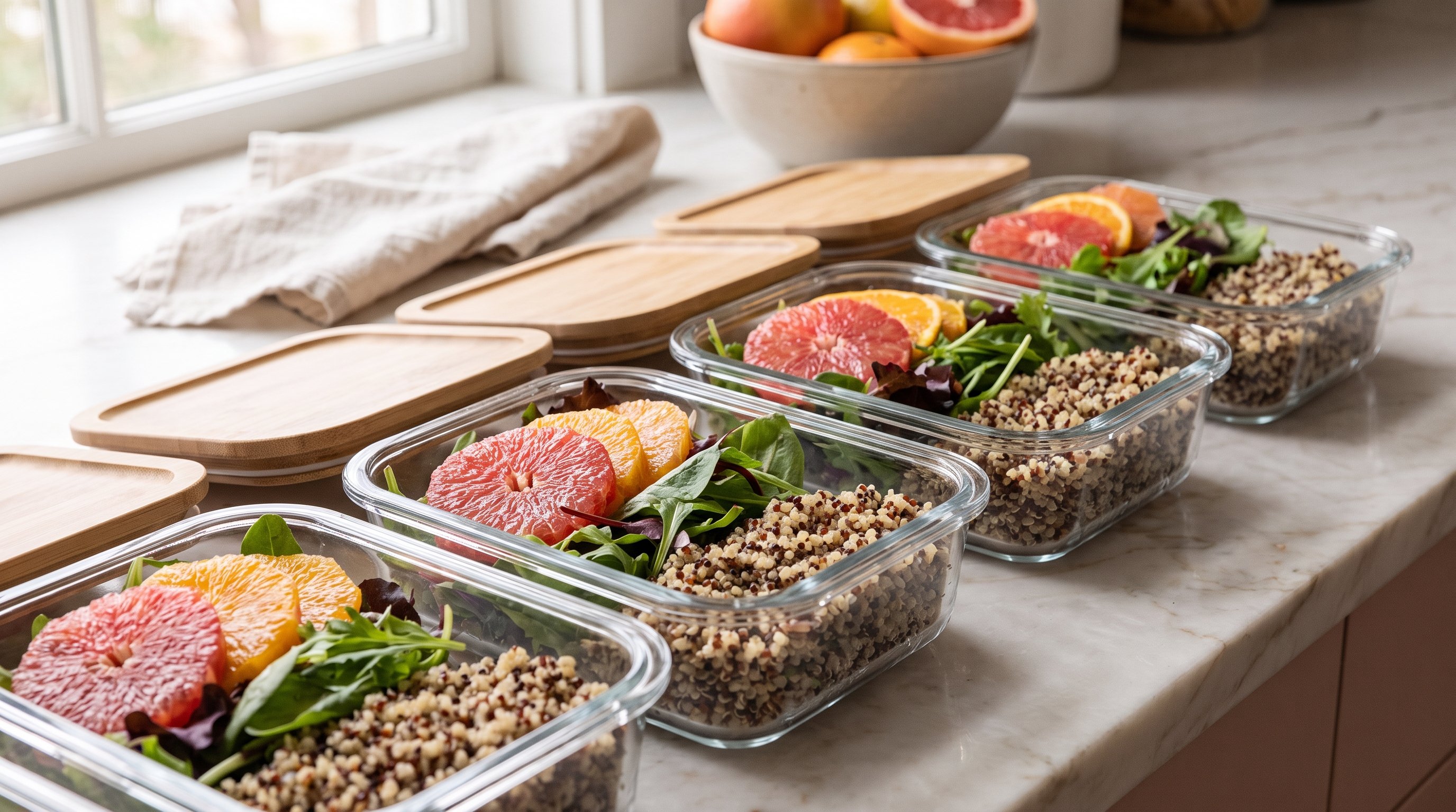 weekly meal prep containers