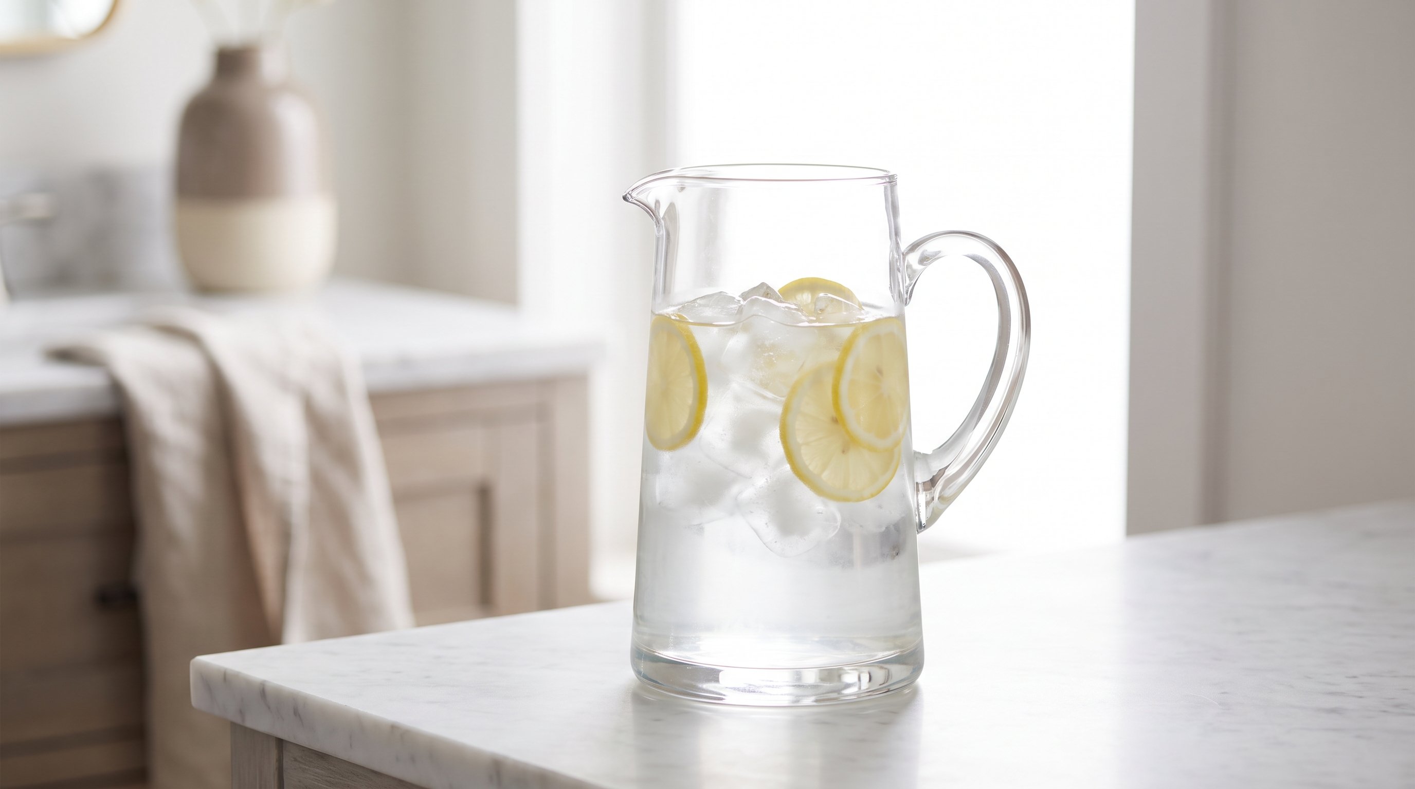 person drinking water outdoors