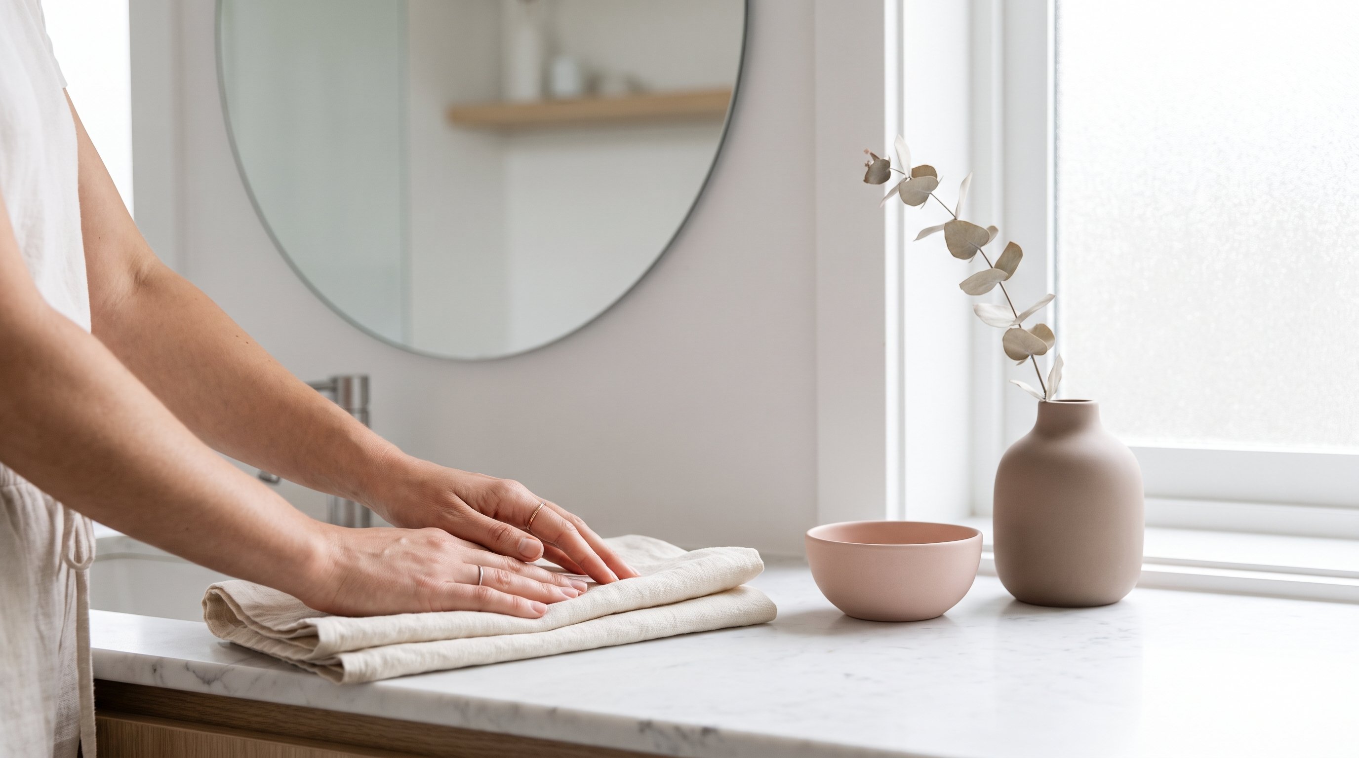 calendar with morning routine notes