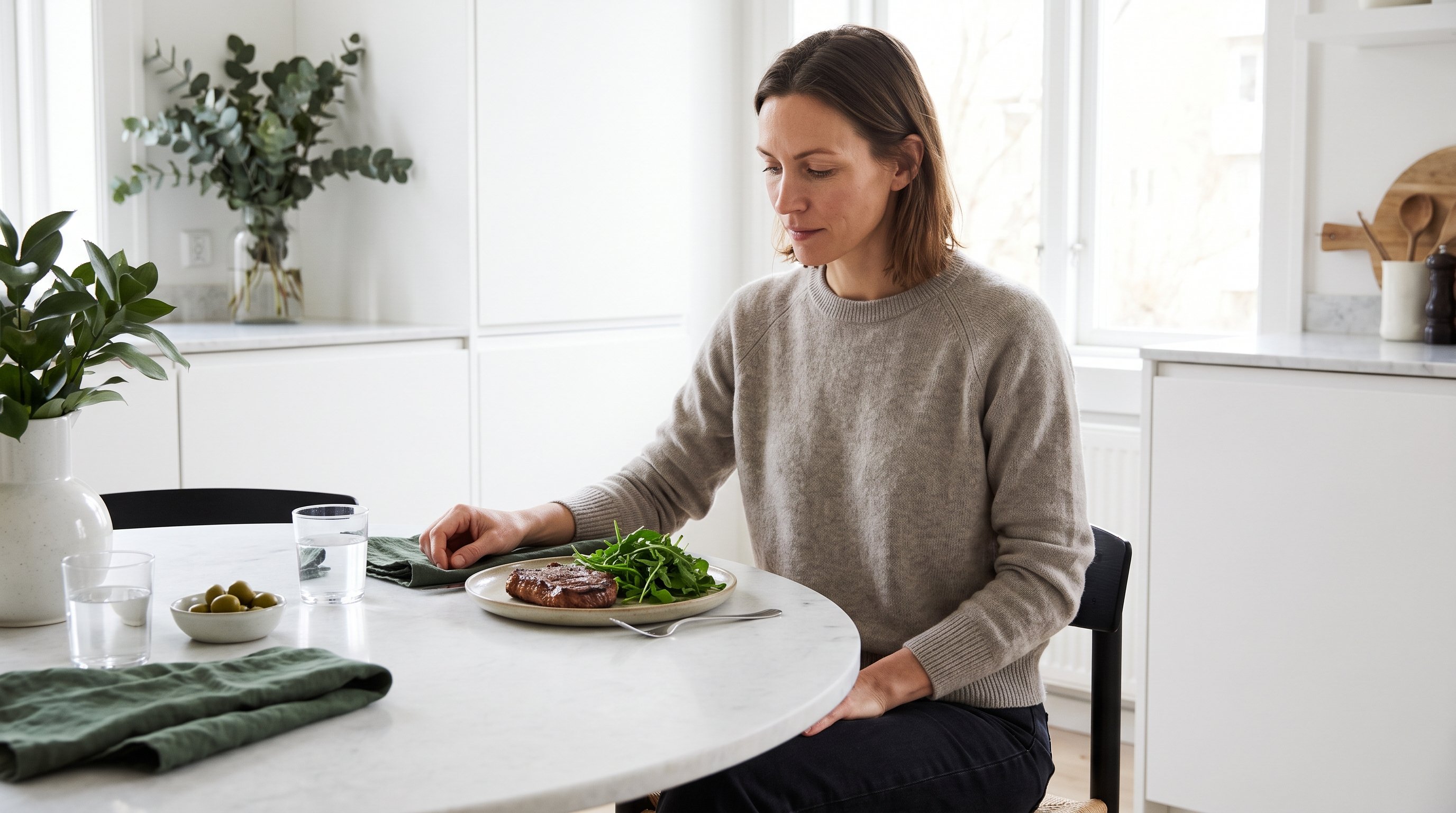 The decision most people are actually weighing isn't whether to eat well, it's whether to cook fresh each night or prep 