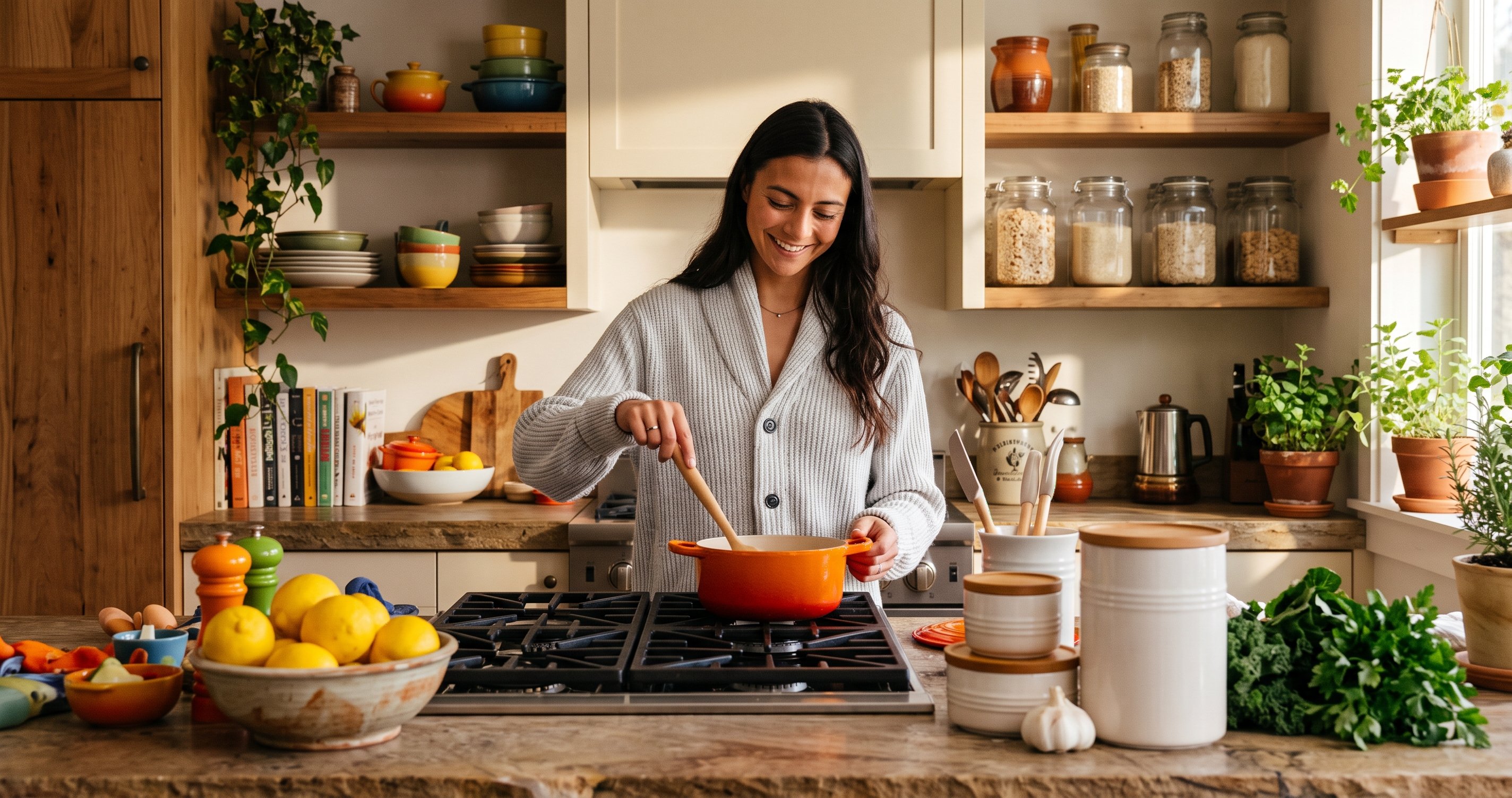 lady in the kitchen lady in the kitchen