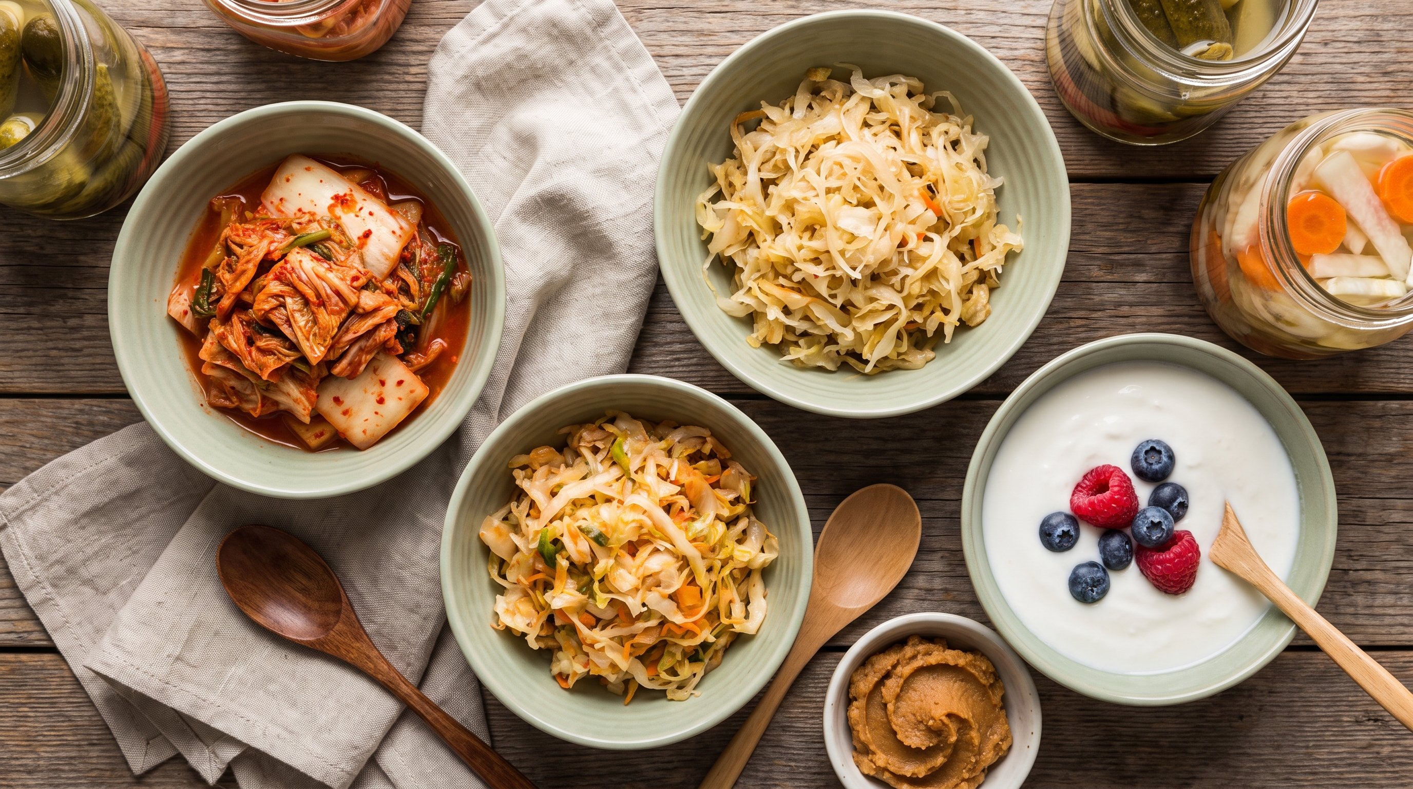 fermented foods jars