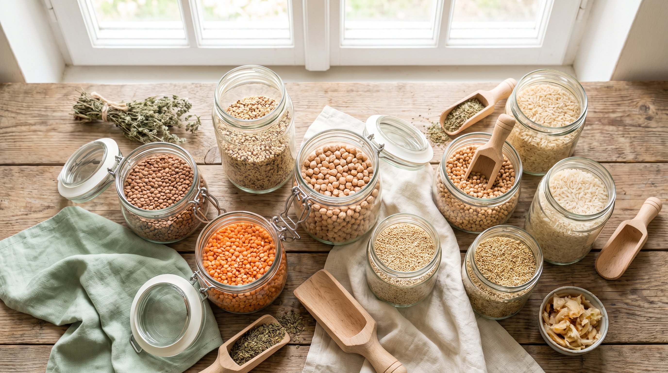 bowl of mixed beans