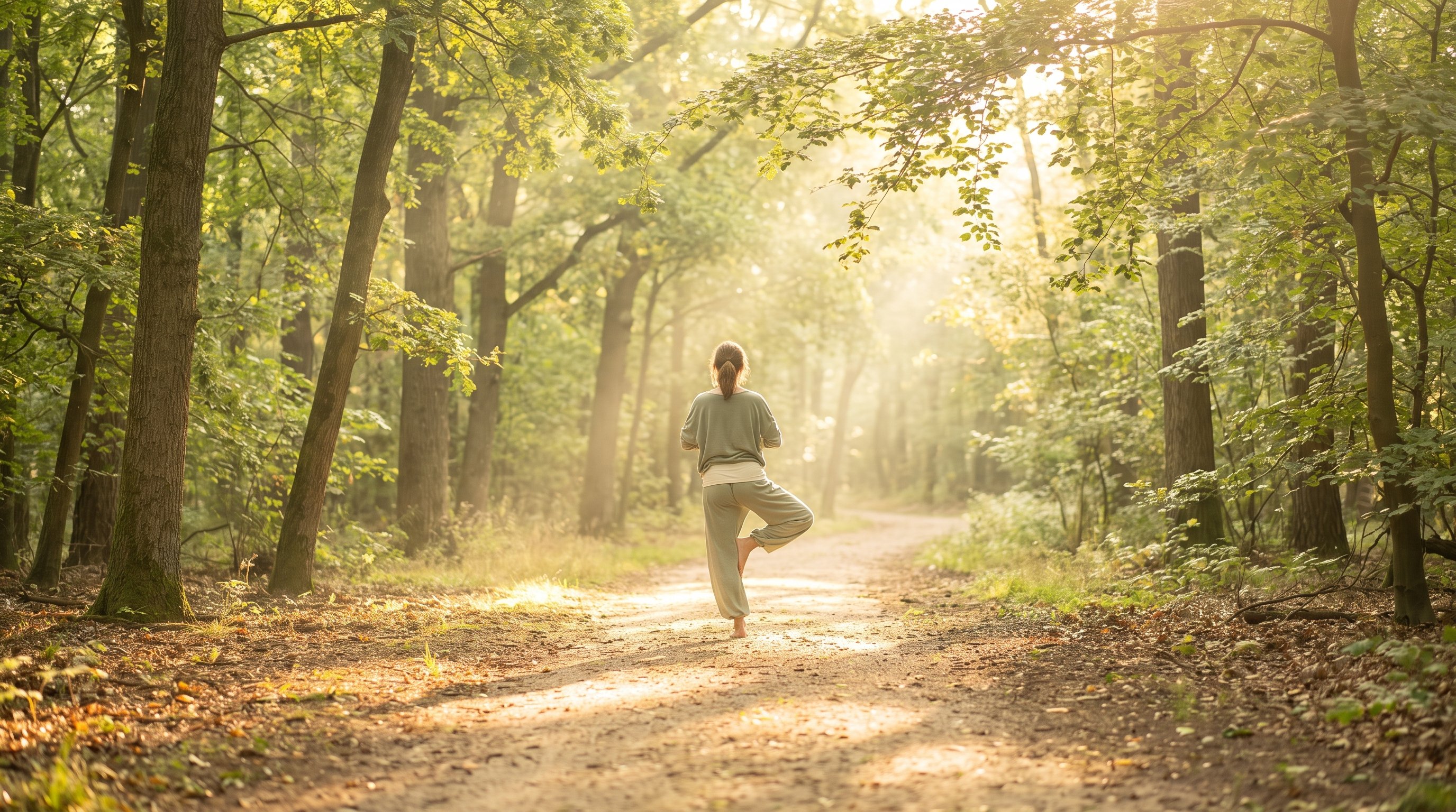 person walking outdoors morning light person walking outdoors morning light