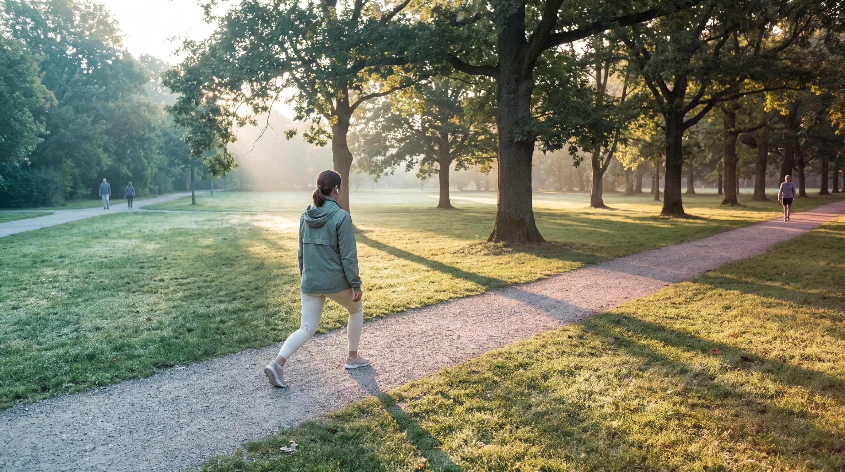 person stretching outdoors morning person stretching outdoors morning