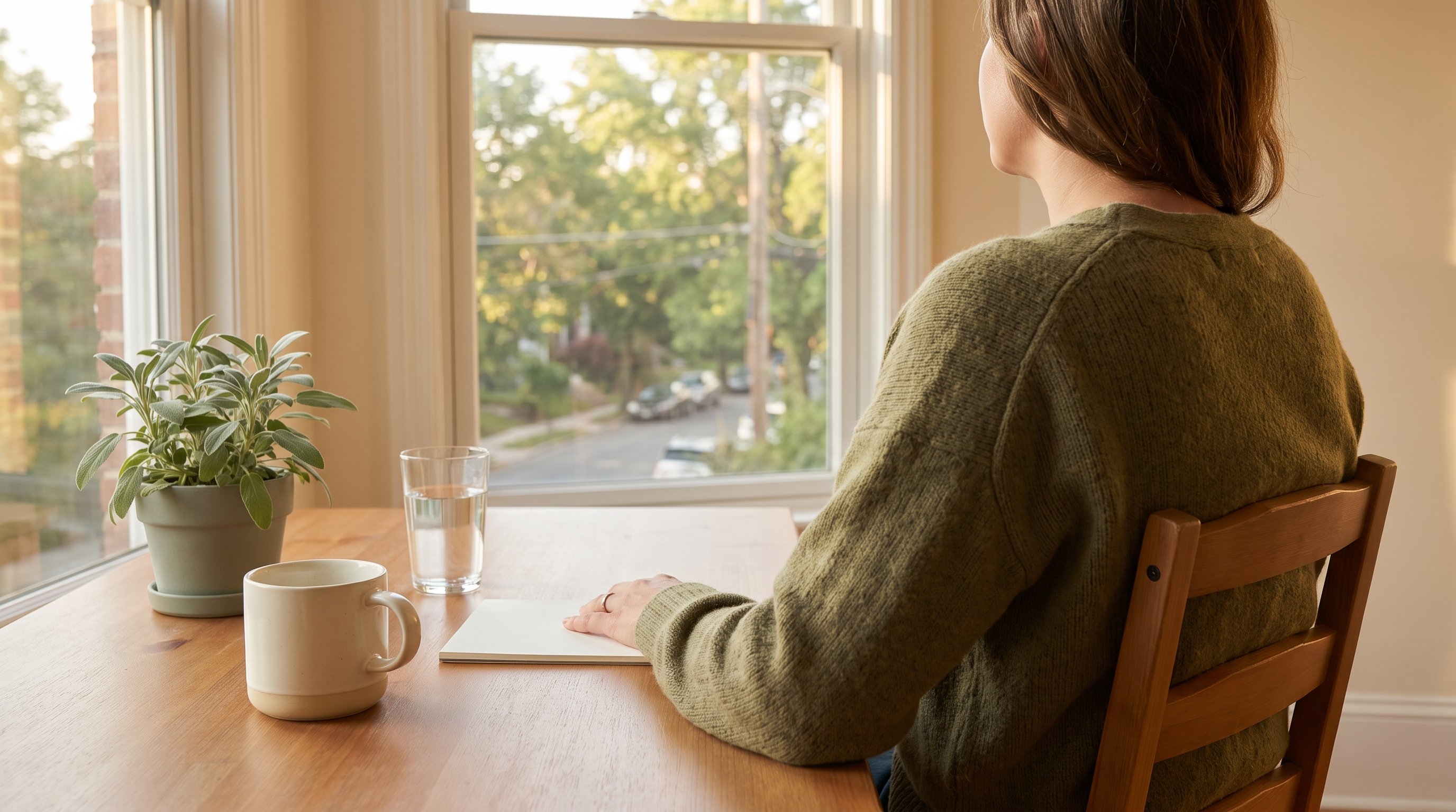 person writing a support email on a laptop at home